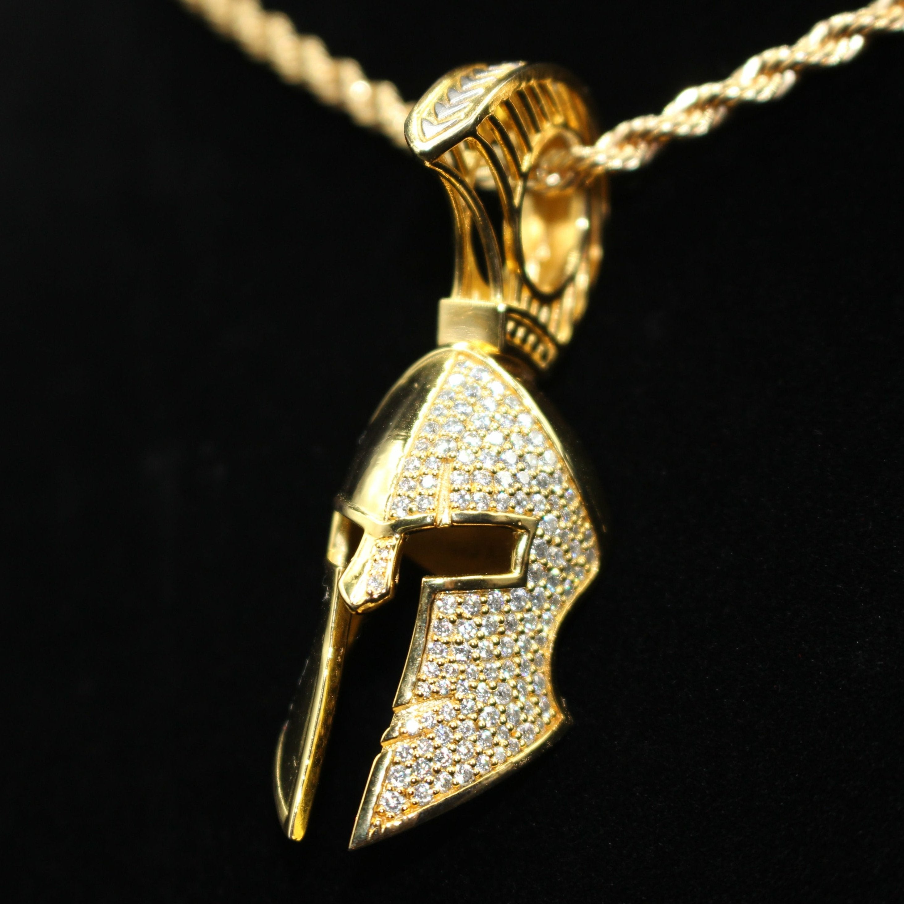 Moissanite Spartan Pendant